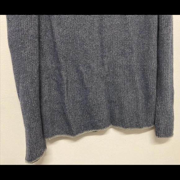 Flag & Anthem Mens 1/4 Zip Winter Sweater Pullover Medium Navy Blue Long Sleeve - Picture 9 of 15